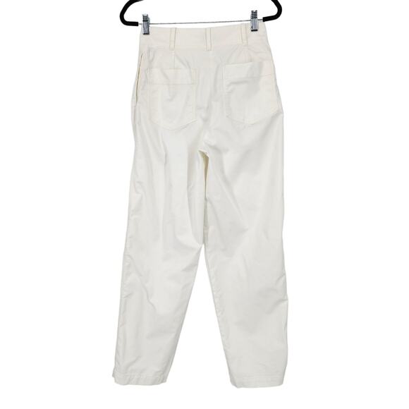 Wilfred Free Cotton Pockets Pleated High Rise Straight Compass Pants Size 0 - Picture 7 of 7